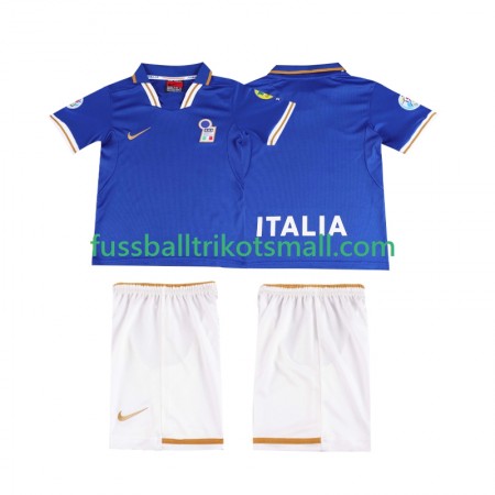 Fußballtrikots Italien Retro Kinder 1996 Kurzarm Heimtrikotsatz kaufen
